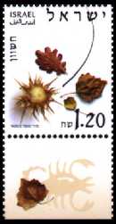 Stamp:Heshvan (The Months of the Year), designer:Miri Sofer 02/2002