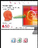 Stamp:Voice Over Internet Protocol (Virtual Communication), designer:Haimi Kivkovitch 09/2009